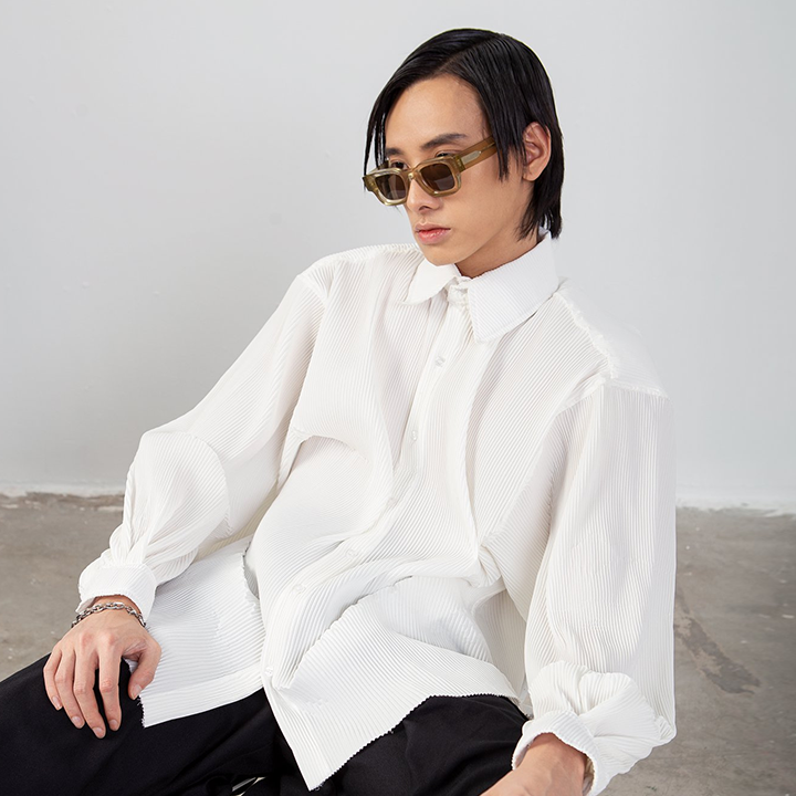 Nameless Shirt (Long Sleeve) - White