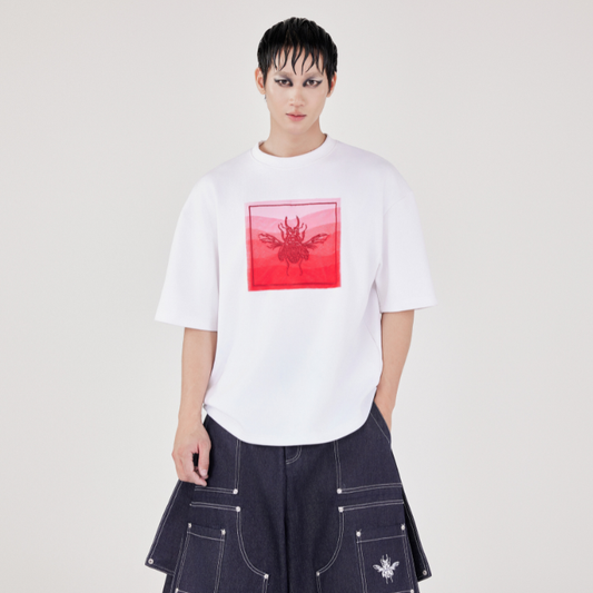 CAOSTU - Ombre Beetle T-Shirt - Unisex