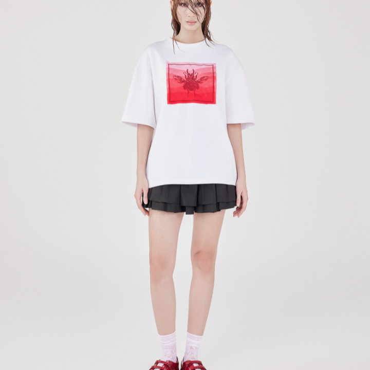 CAOSTU - Ombre Beetle T-Shirt - Unisex