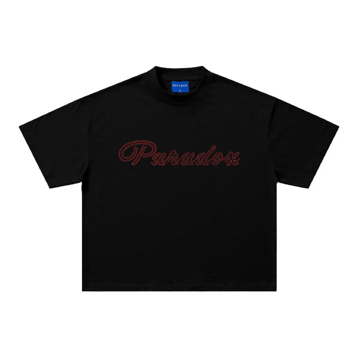 Paradox® Beaded Dots T-Shirt (Black)