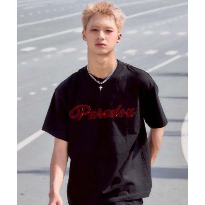 Paradox Rapper Tees PARADOX - Paradox® Beaded Dots T-Shirt - Breathable Cotton T-shirts ...