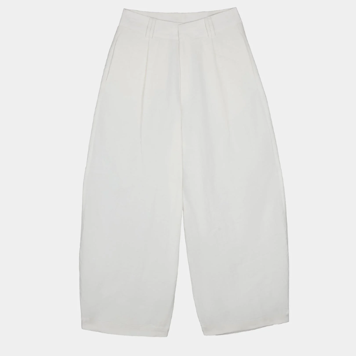 IAMSAIGON - Pleated Curved-Leg Trousers - Unisex