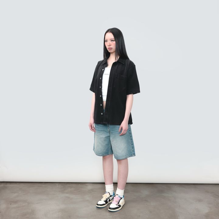 Black Denim Shirt Private