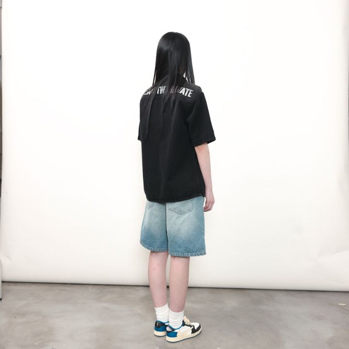 Black Denim Shirt Private