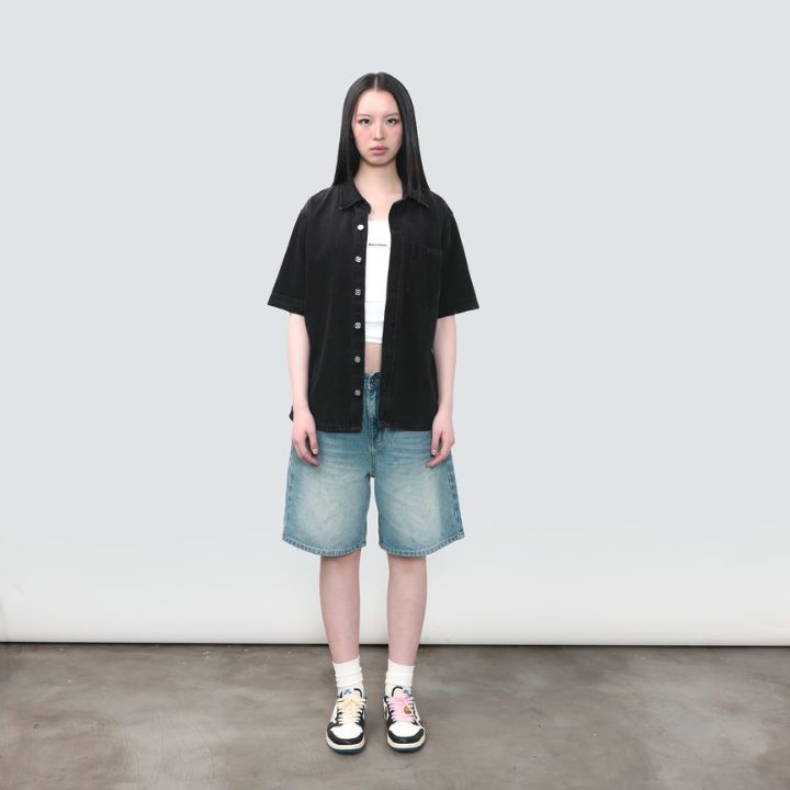 Black Denim Shirt Private