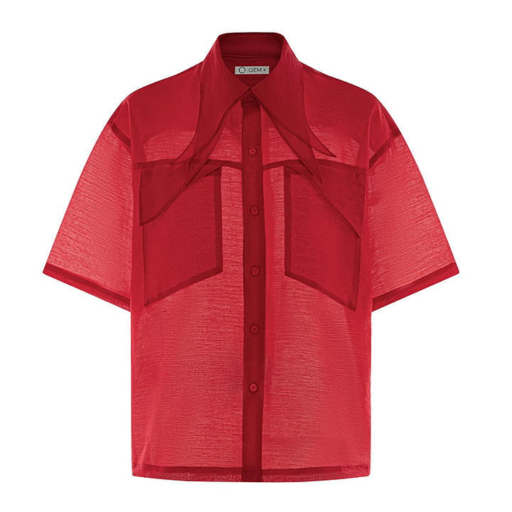 Sharp Sweet Shirt - Red