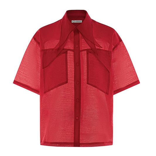 Sharp Sweet Shirt - Red