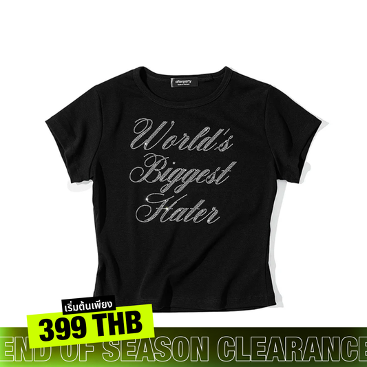 เสื้อยืดเด็กประดับเพชร AFTERPARTY - สำหรับผู้ชายและผู้หญิง