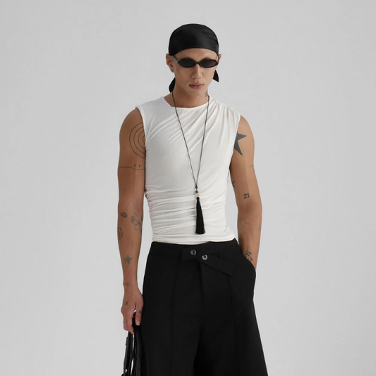 IAMSAIGON - Sedi Drape Tank Top SS26 - Unisex