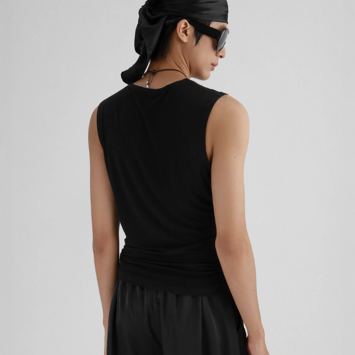 IAMSAIGON - Sedi Drape Tank Top SS26 - Unisex