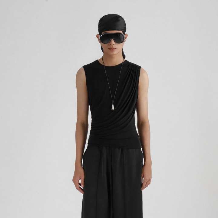 IAMSAIGON - Sedi Drape Tank Top SS26 - Unisex