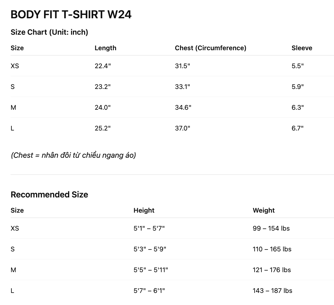 IAMSAIGON - Body Fit Polo W24 - Slim Fit Tops - Daily Wear - Unisex