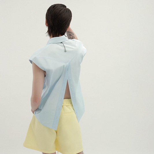 IAMSAIGON - Sleeveless Floral Shirt Ss25 - Unisex