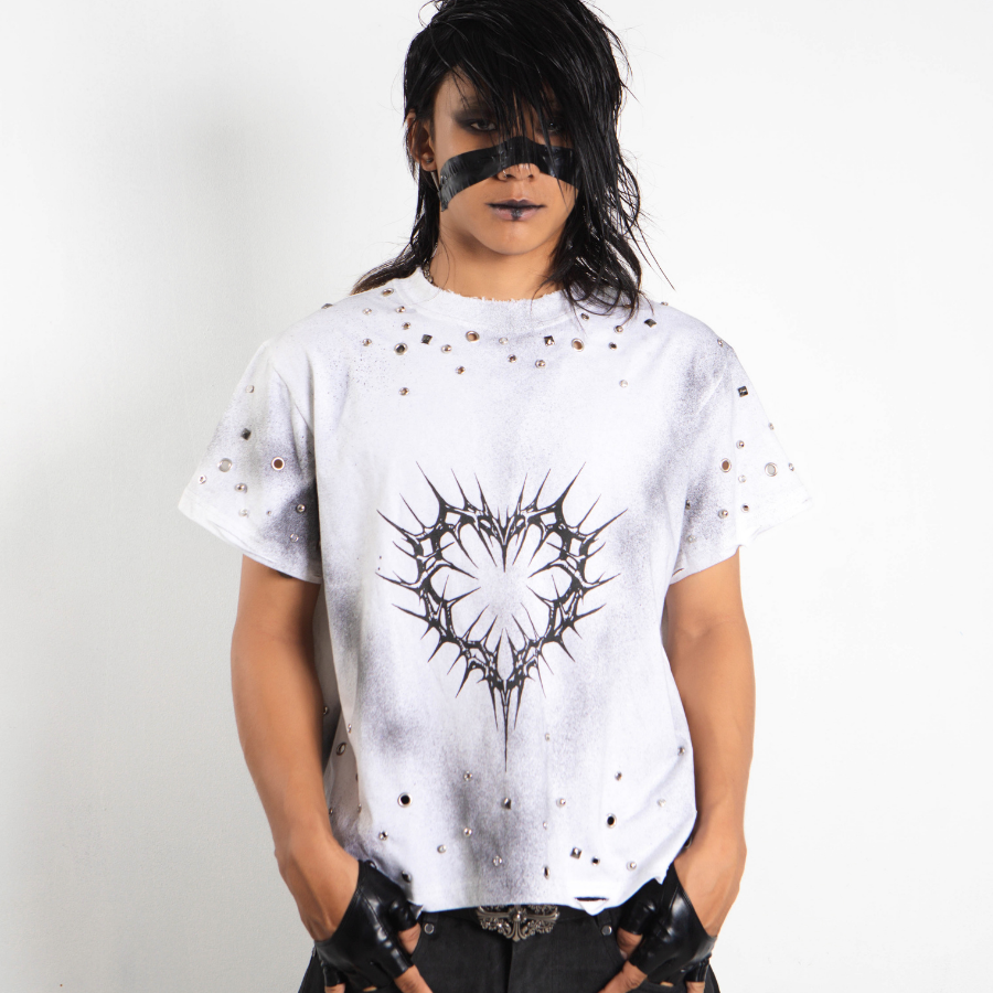 TRAPPER CLUB - Boxy T-Shirt "TN3" - Unisex