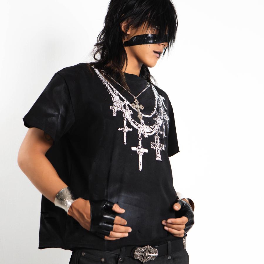 TRAPPER CLUB - Boxy T-Shirt "TN4" - Unisex