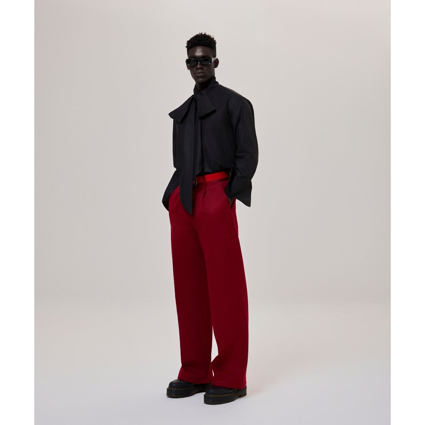 Bow-Tie Shirt - Black