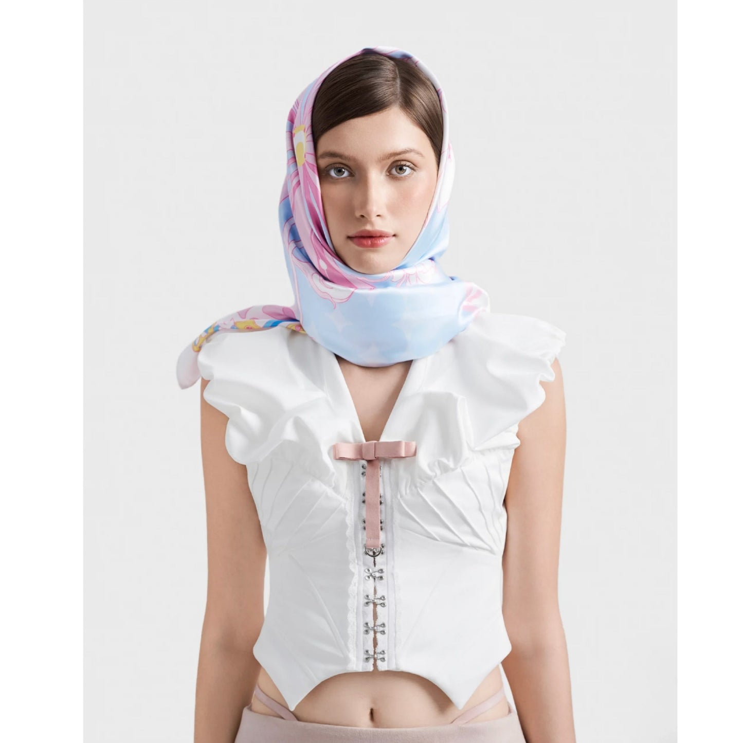 Infinite Blooms Silk Scarf - 90