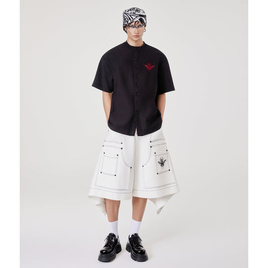 Beetle Wings Jort - White