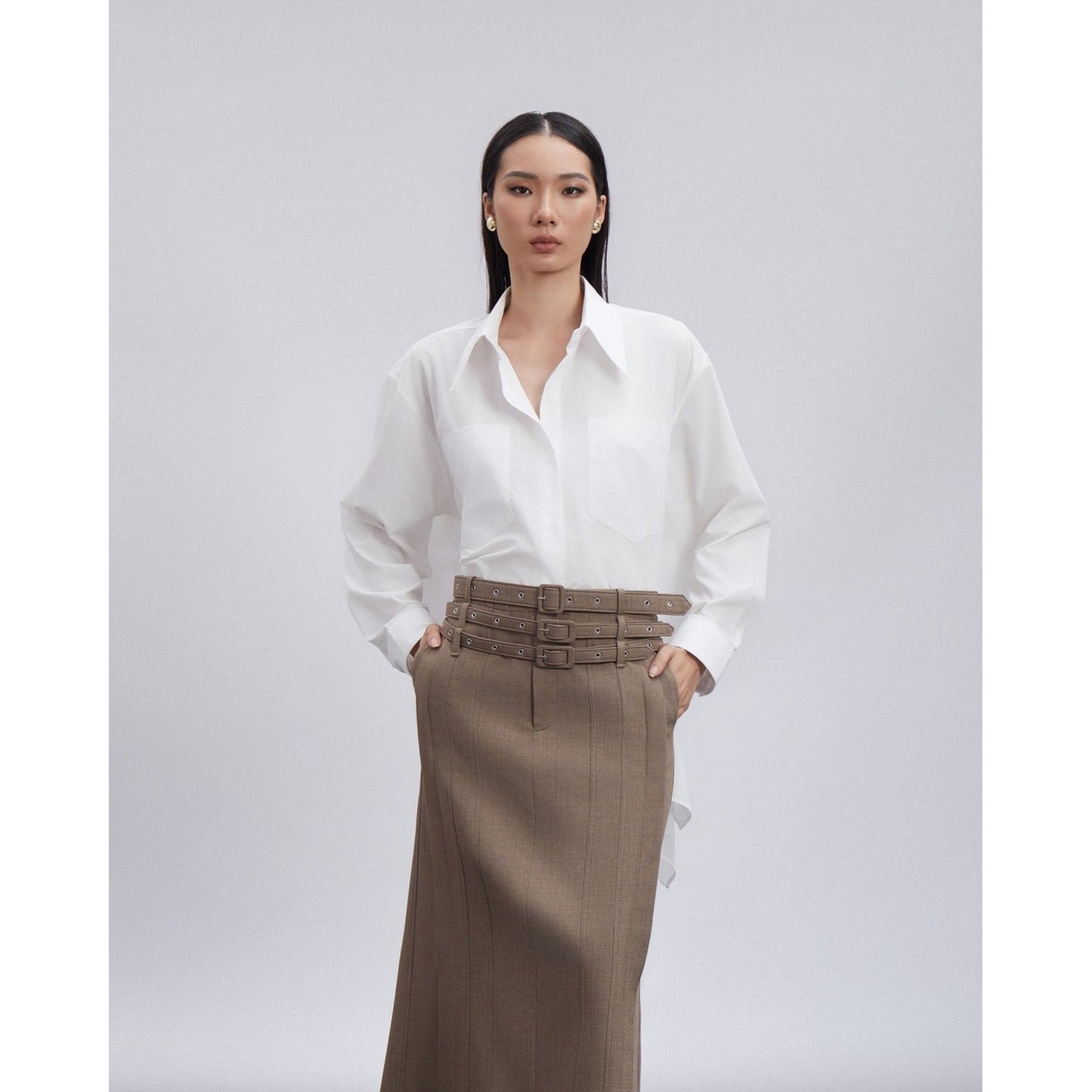 Flirty Shirt - White