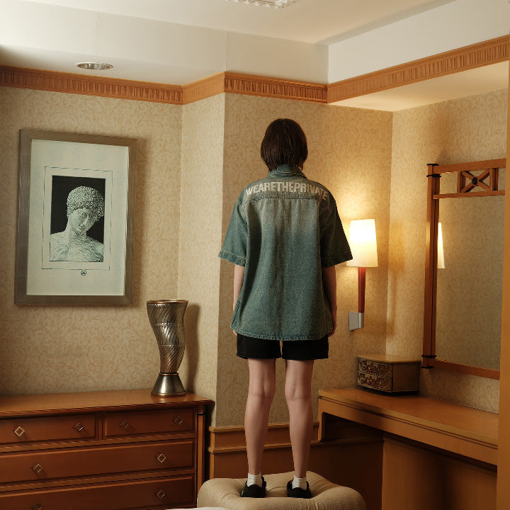 Blue Denim Shirt Private