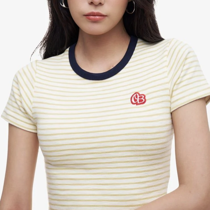 OWL - Wms Babytee Striped Owl - Female