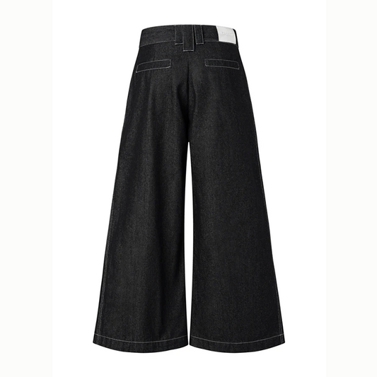 CAOSTU - Wide Leg Pleat Jean - Male