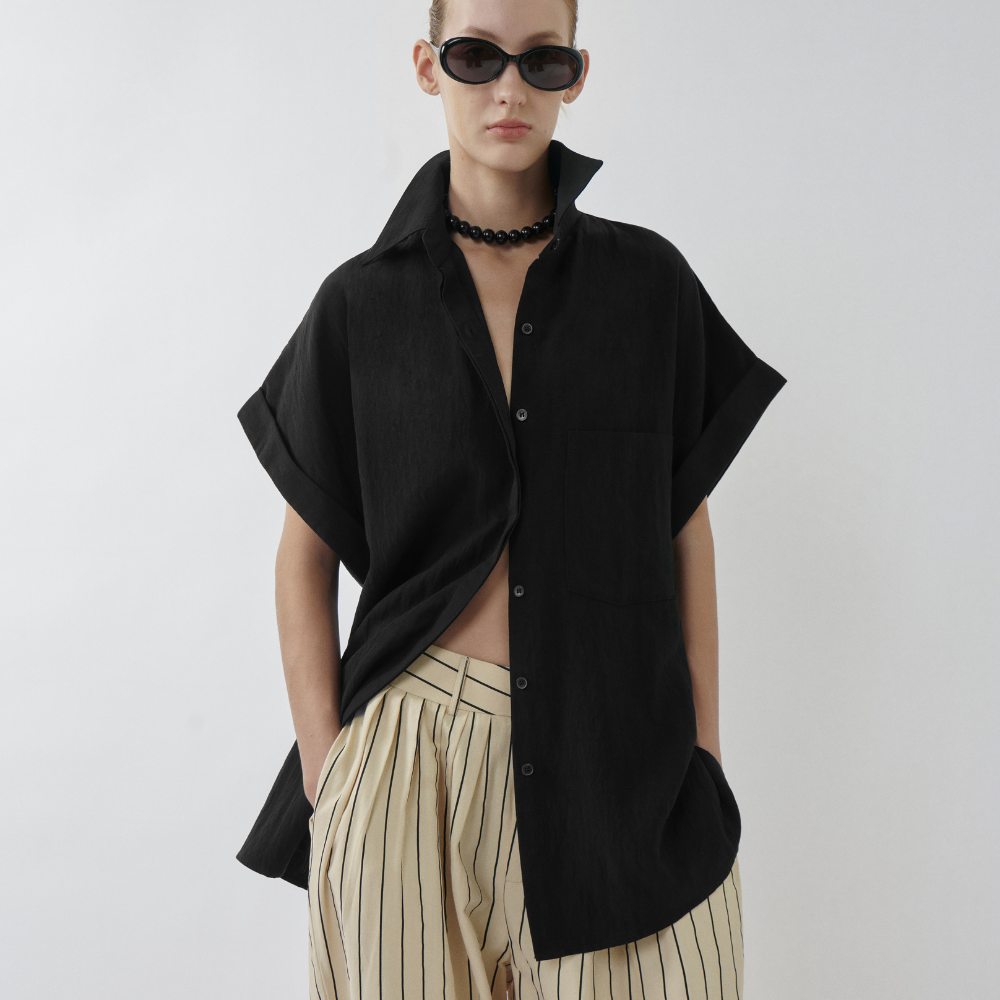 HIGHCHIC - Willow Shirt - Comfortable Tops - Daily Wear - Female