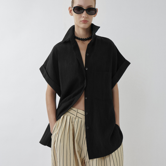 HIGHCHIC - Willow Shirt - Comfortable Tops - Daily Wear - Female