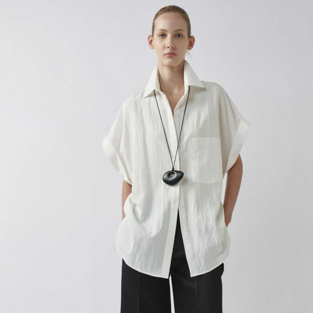 HIGHCHIC - Willow Shirt - Comfortable Tops - Daily Wear - Female
