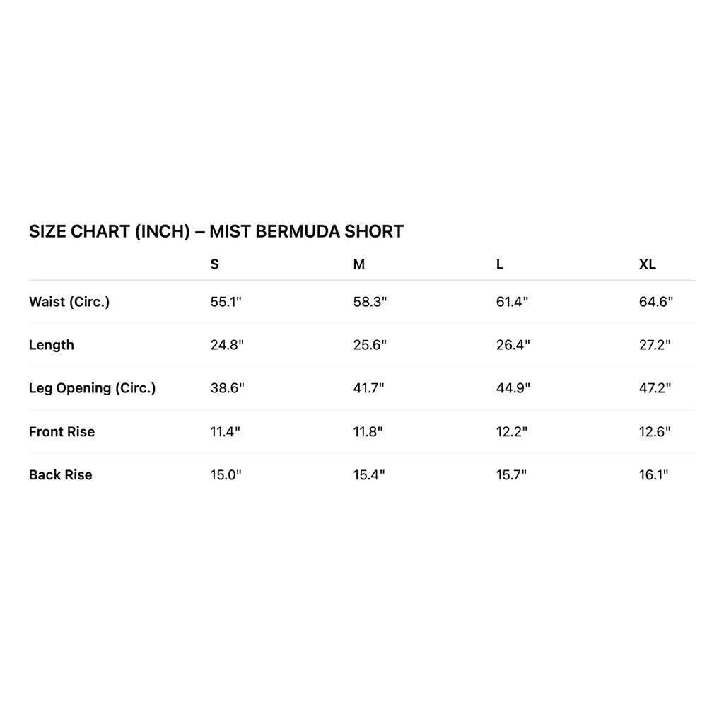 HIGHCHIC - Mist Bermuda Short - Comfortable Pants - Daily Wear - Female